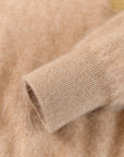 YAYING Beige Floral Knit Sweater