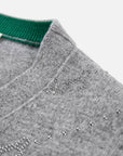 EP YAYING Wool Cashmere V-Neck Sequin Knit Cardigan Sweater