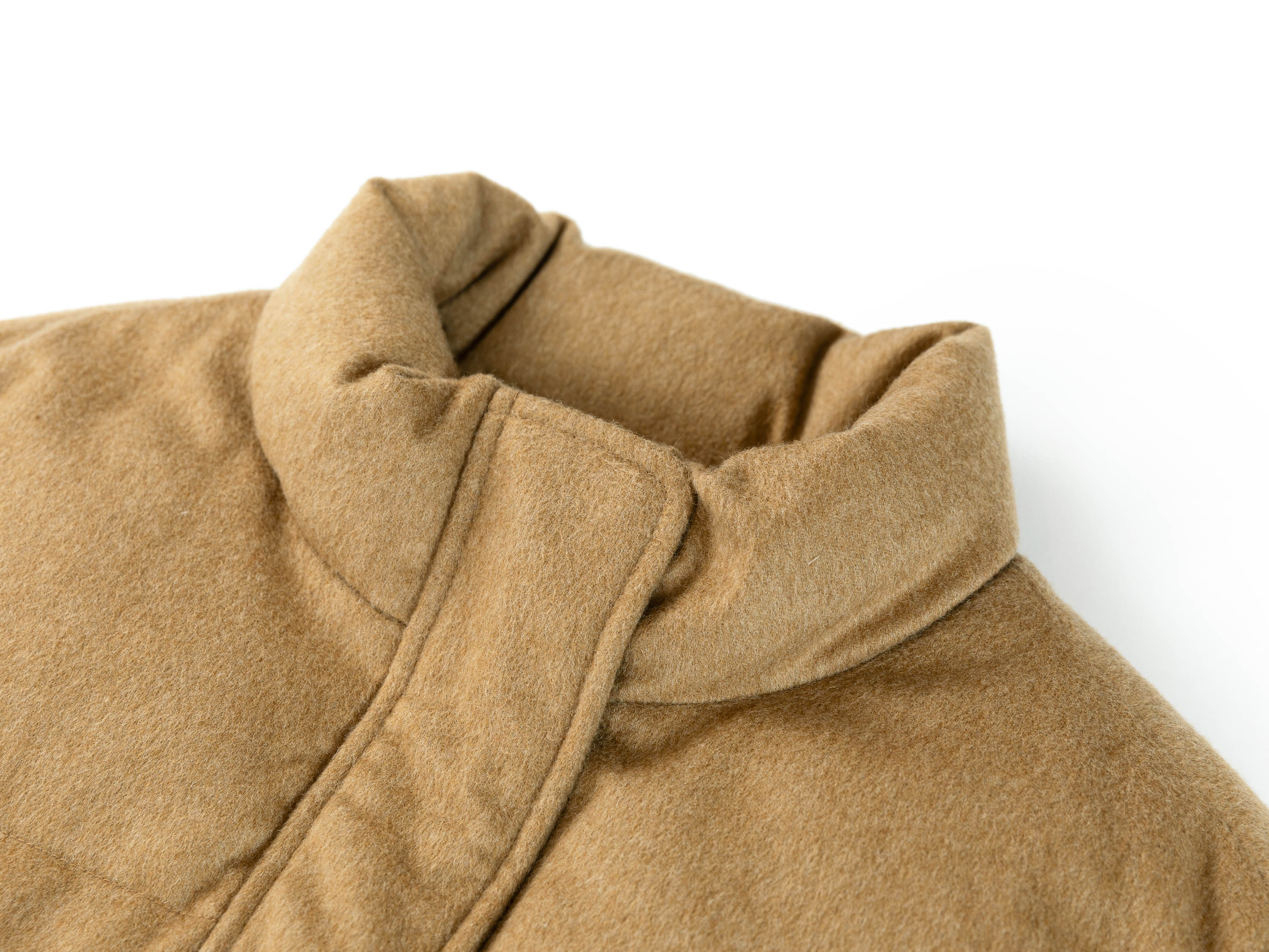 YAYING Camel Quilted Vest