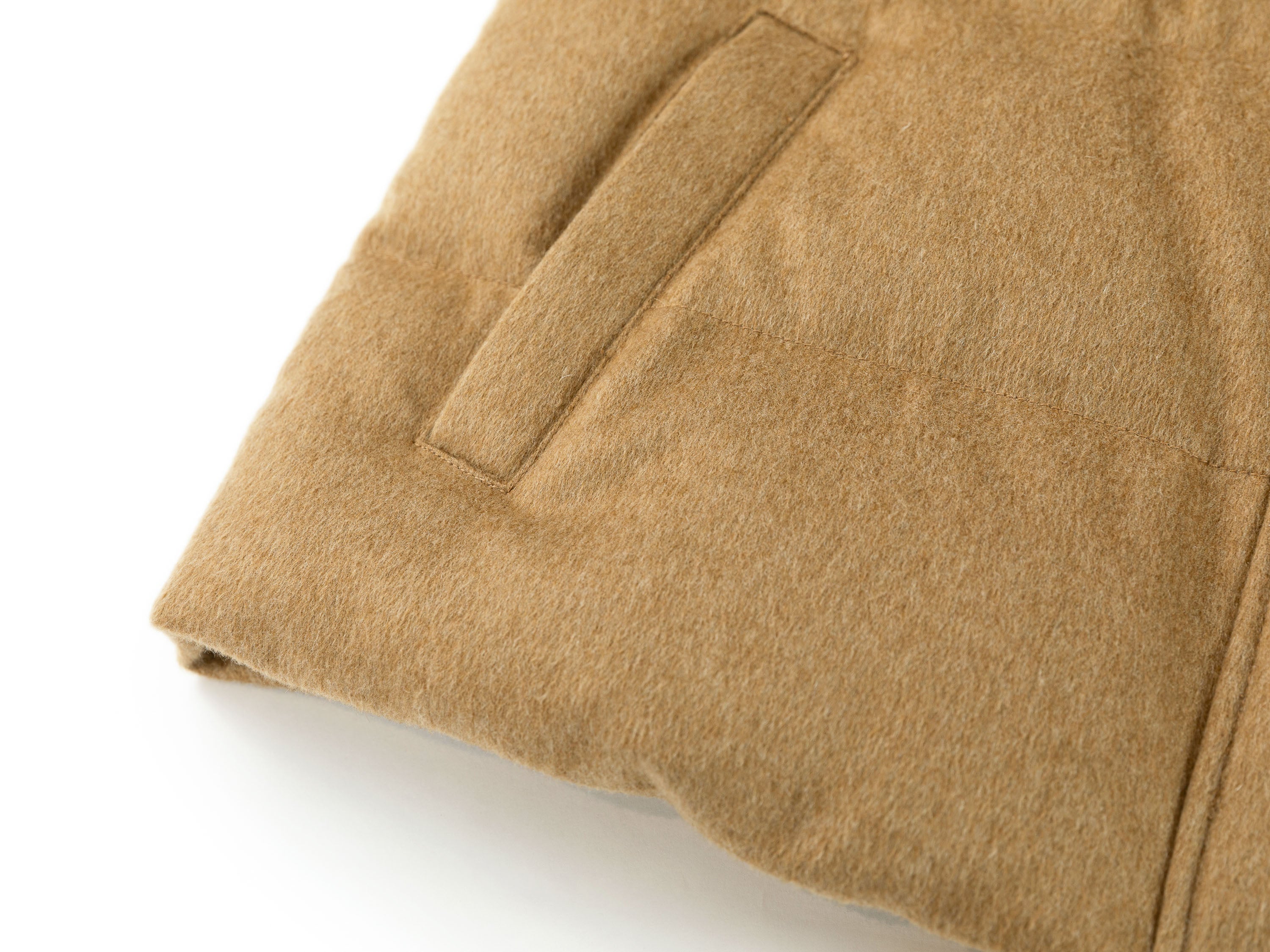 YAYING Camel Quilted Vest