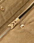 YAYING Camel Quilted Vest