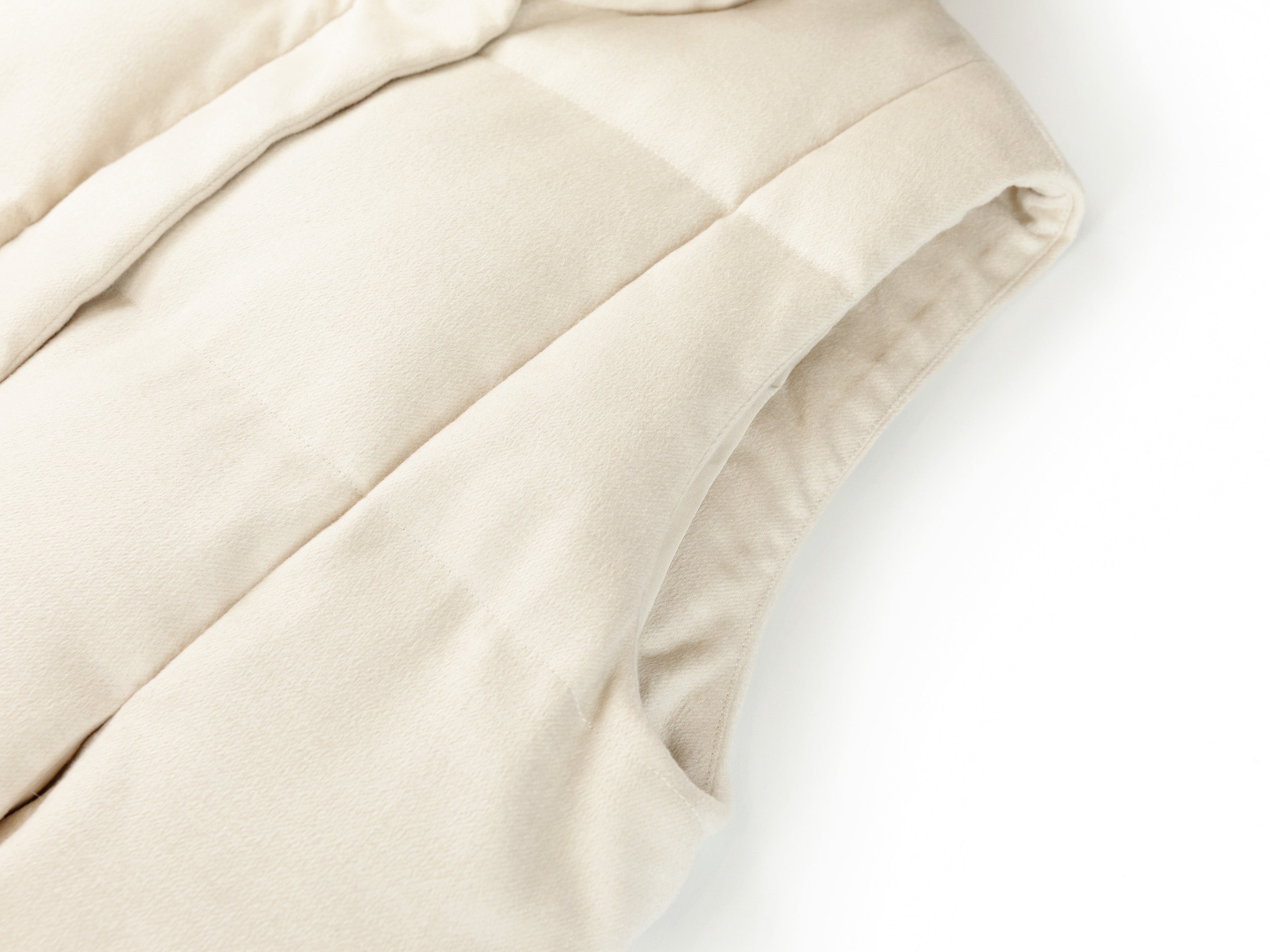 YAYING Cream Puffer Vest