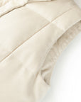 YAYING Cream Puffer Vest