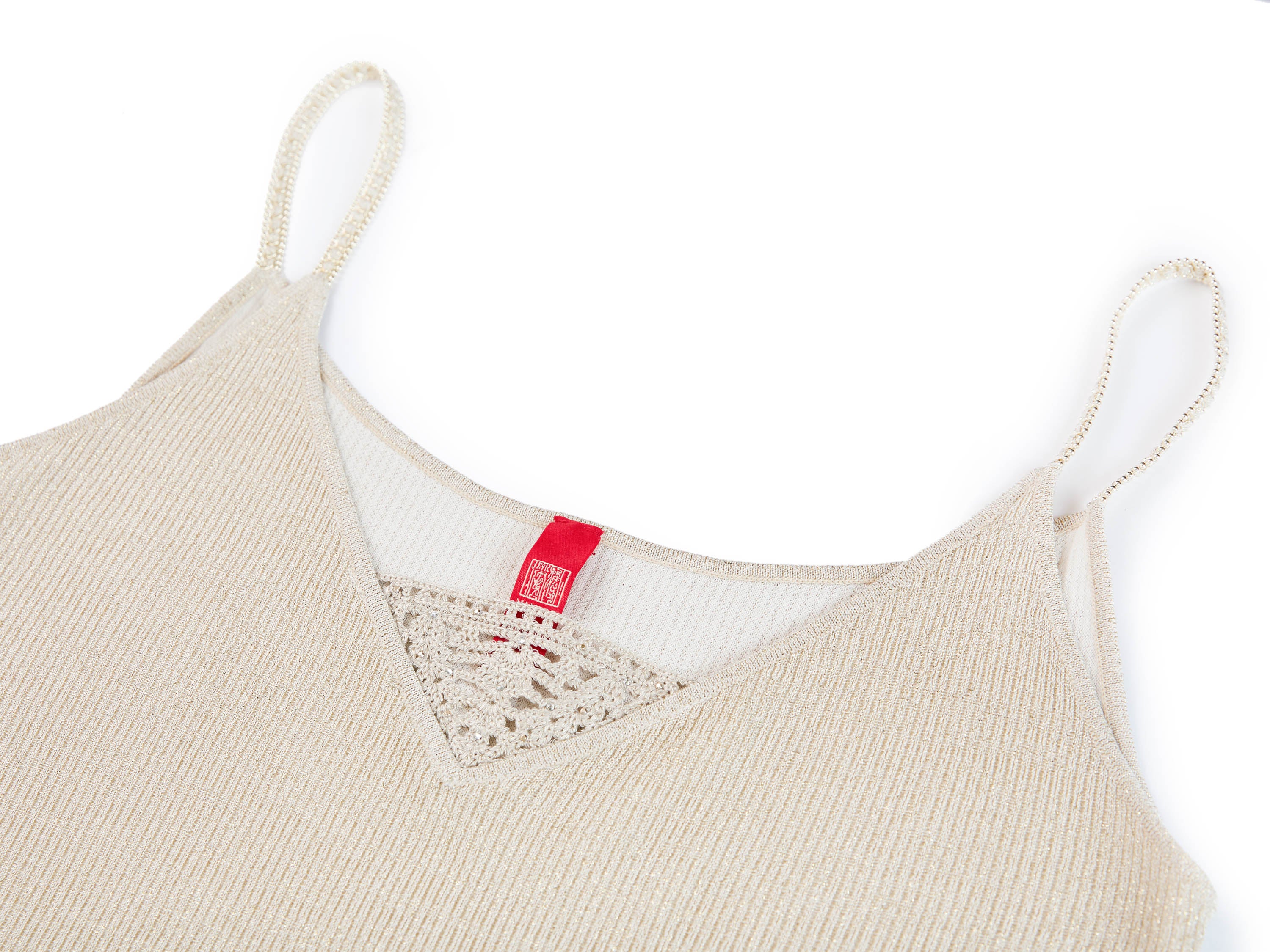 YAYING Beige Knit Camisole