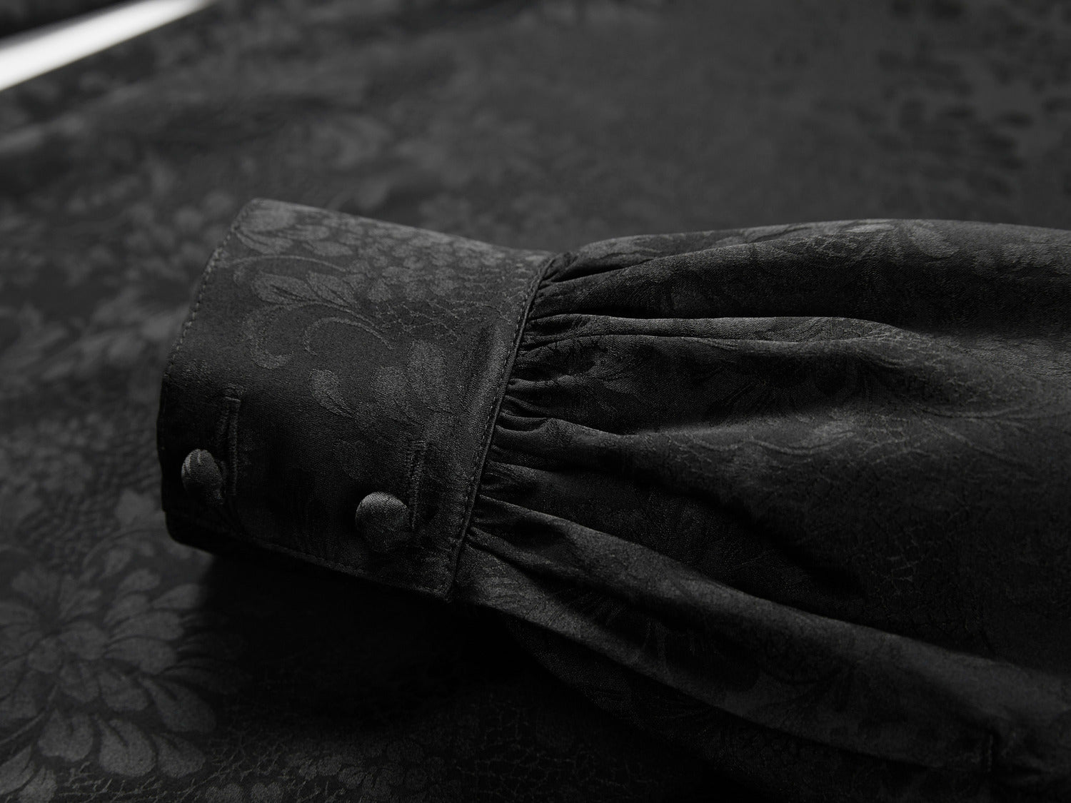 EP YAYING Silk Jacquard Shirt