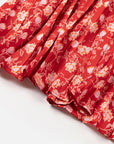 EP YAYING Traditional Chinese Style Floral Suspenders Dress