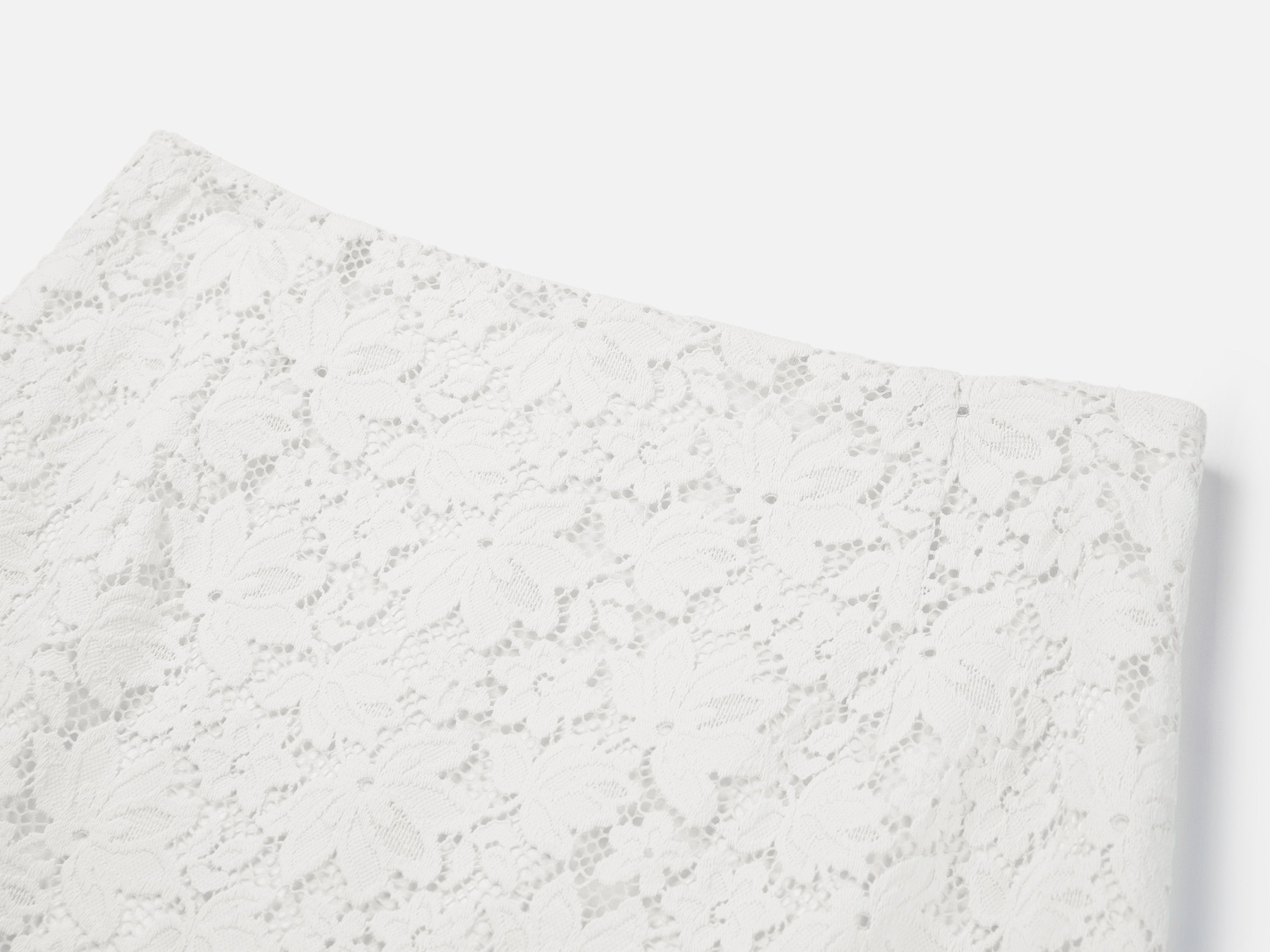 EP YAYING White Lace Skirt