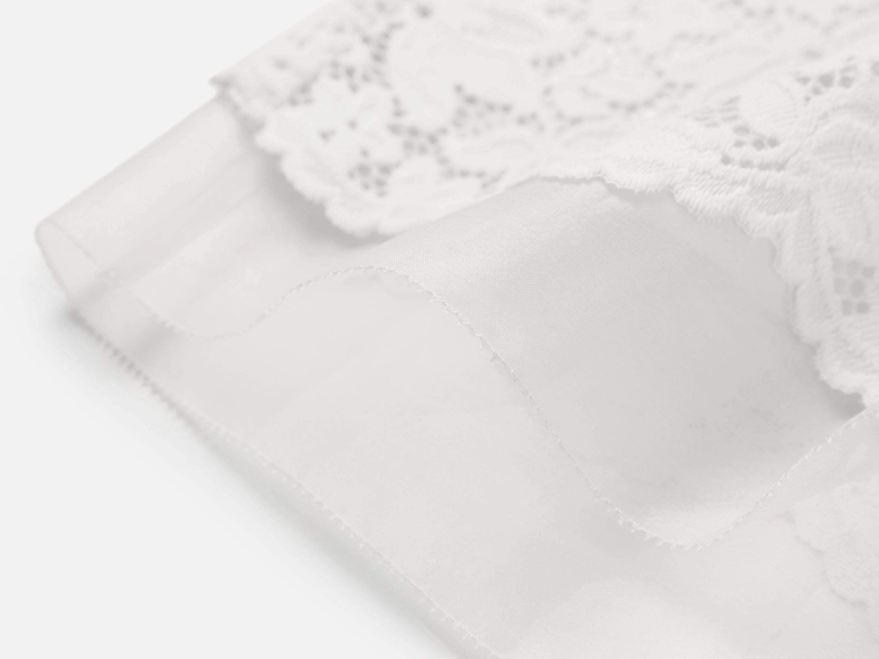EP YAYING White Lace Skirt