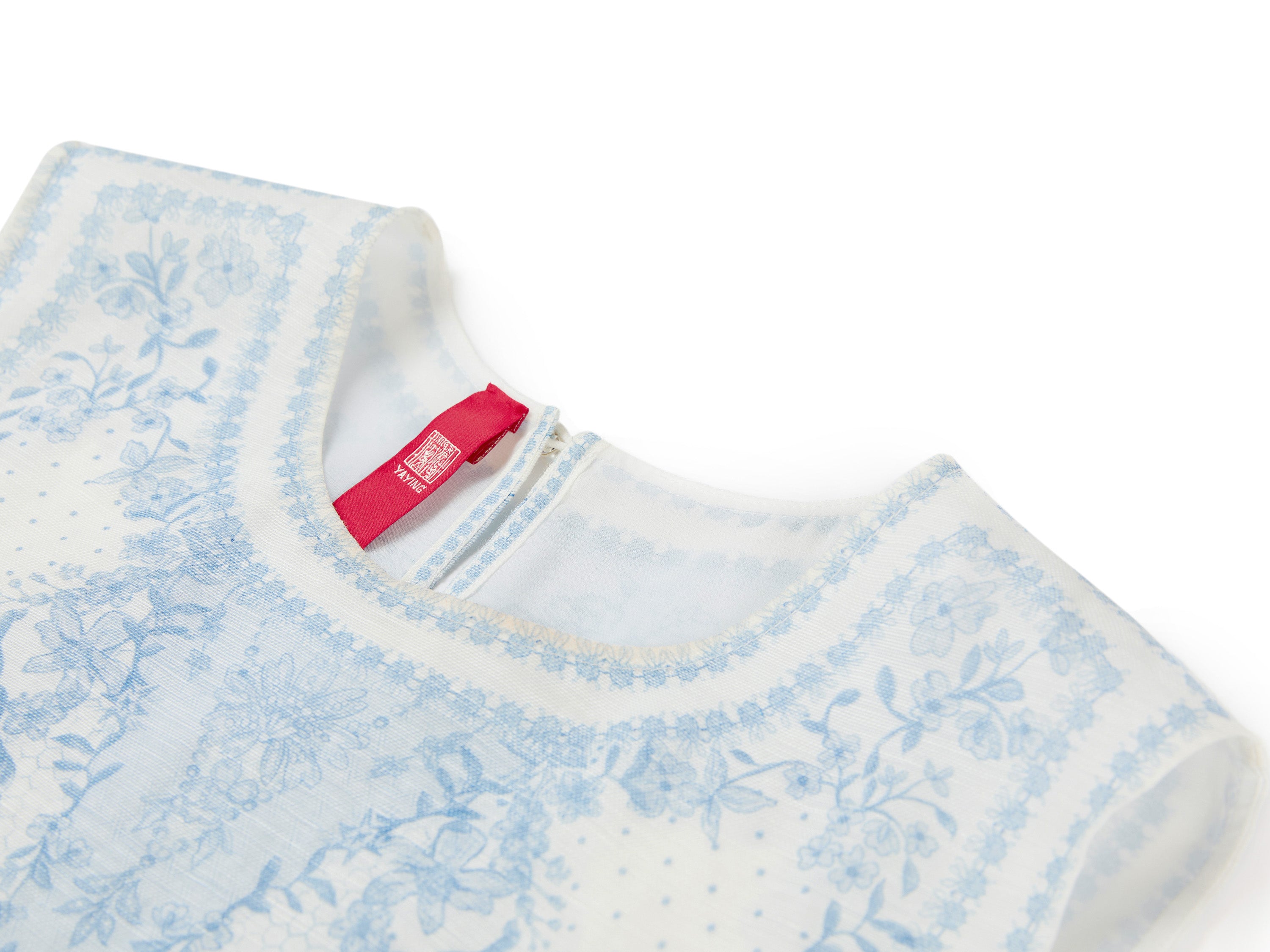 YAYING Silk Linen Crew-Neck Vest Top