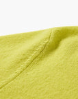 EP YAYING Wool Cashmere Puppy Jacquard Faux Two-Piece Sweater