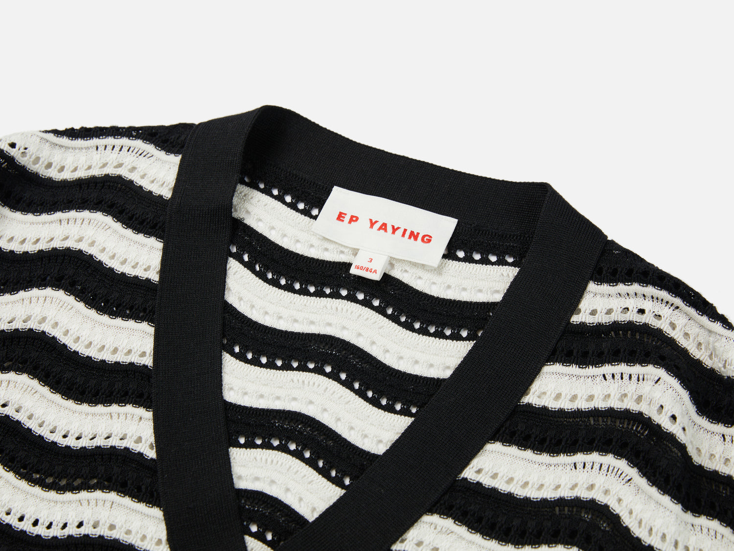 EP YAYING Hollow Striped Knitwear
