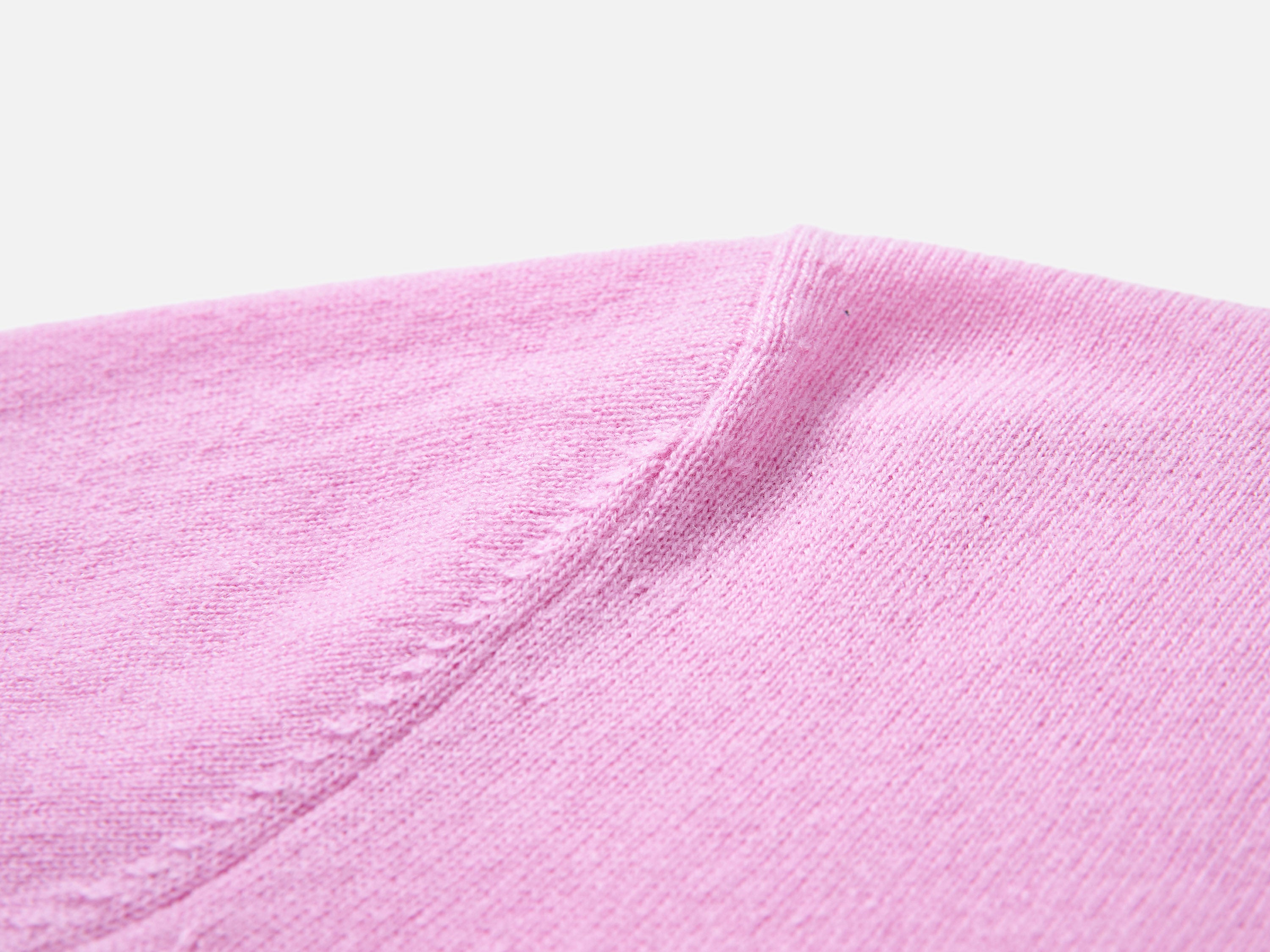 EP YAYING Wool Cashmere Puppy Jacquard Faux Two-Piece Knit Top