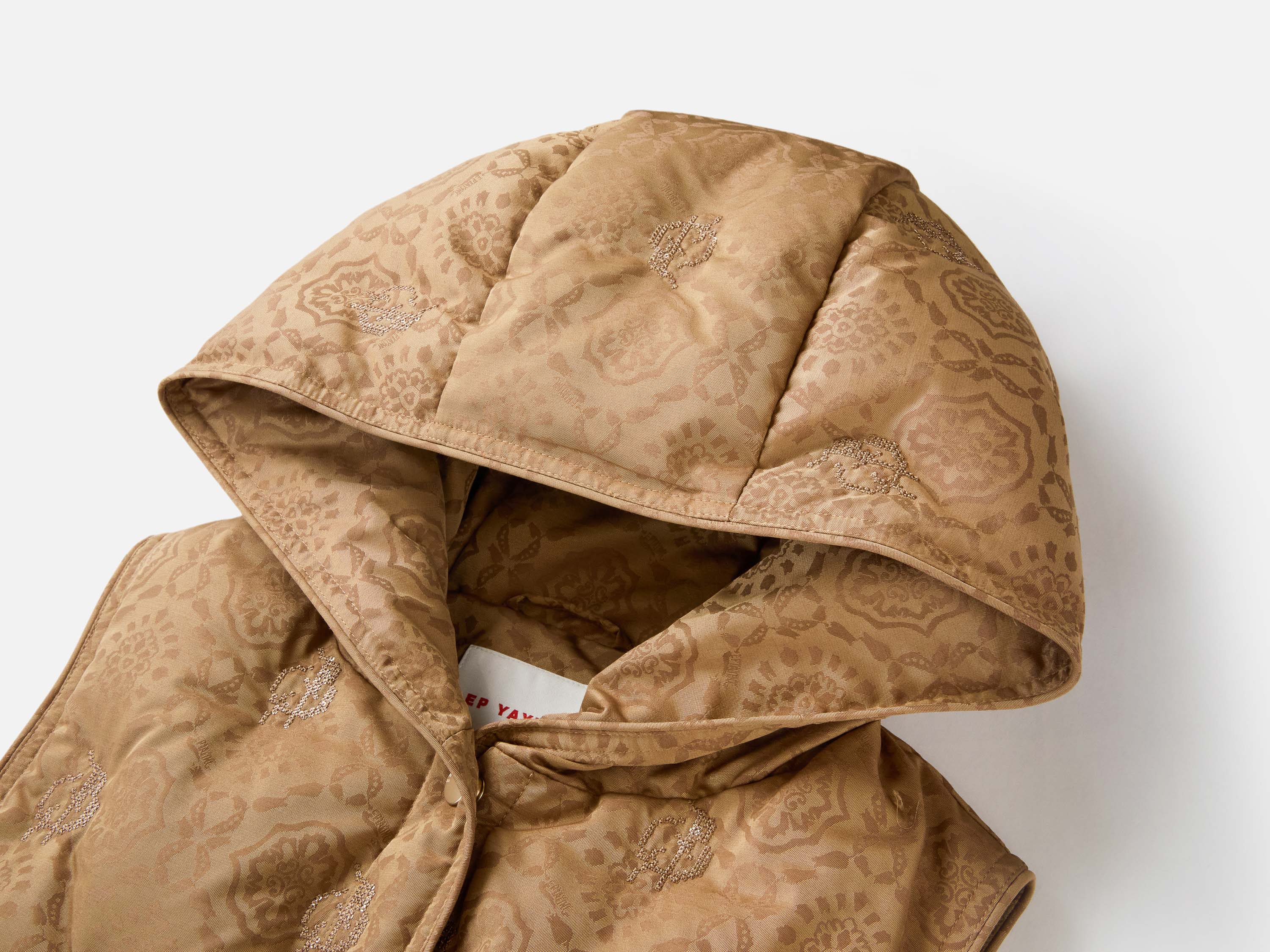 EP YAYING Camel Puffer Vest