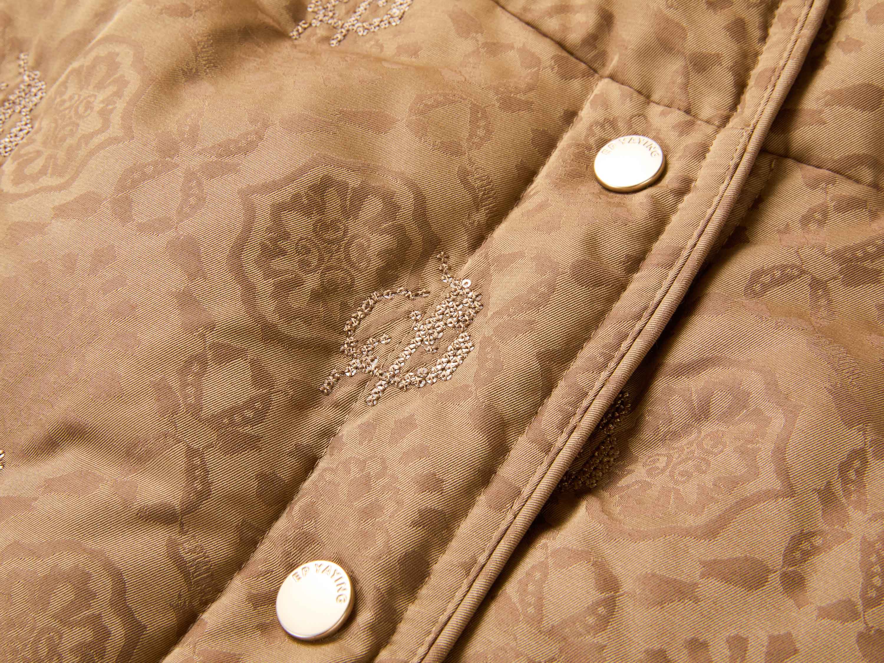 EP YAYING Camel Puffer Vest