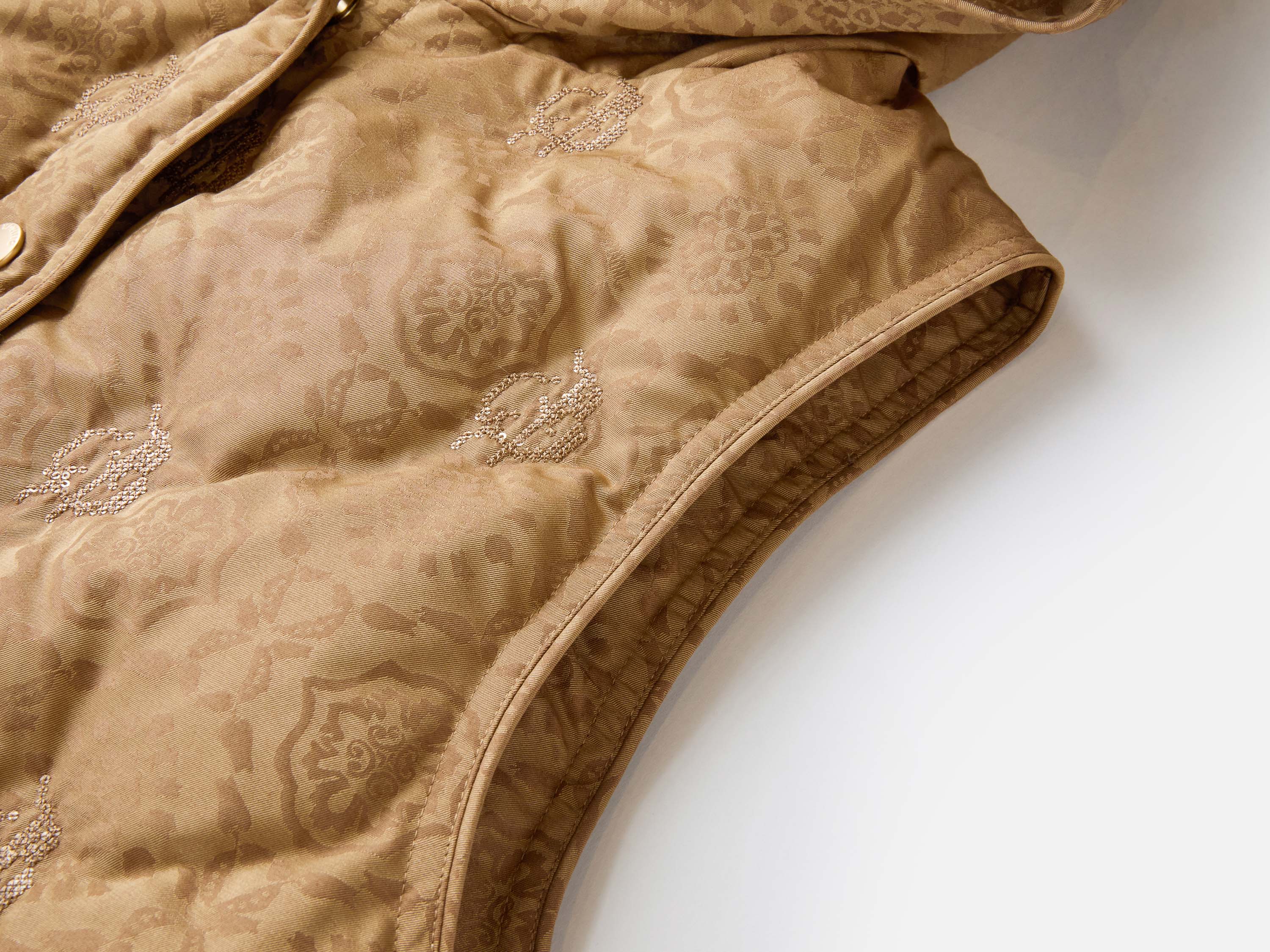 EP YAYING Camel Puffer Vest
