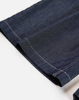 EP YAYING Relaxed High-Waisted Denim Straight-Leg Pants