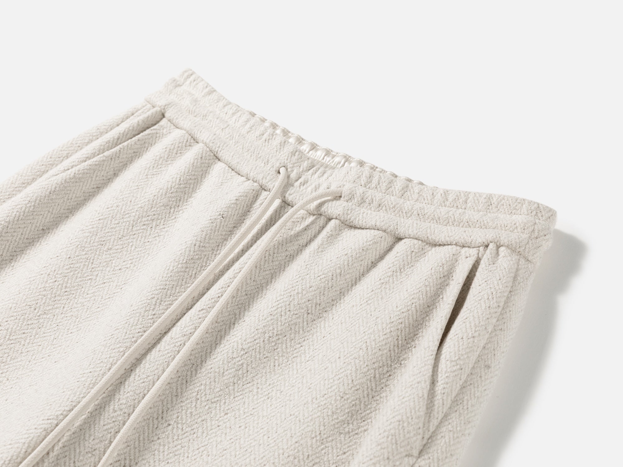 EP YAYING Relaxed Wool Straight-Leg Pants