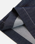 EP YAYING Relaxed High-Waisted Denim Straight-Leg Pants
