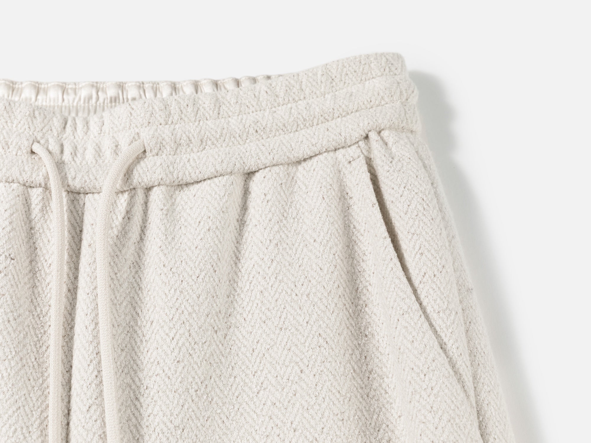 EP YAYING Relaxed Wool Straight-Leg Pants