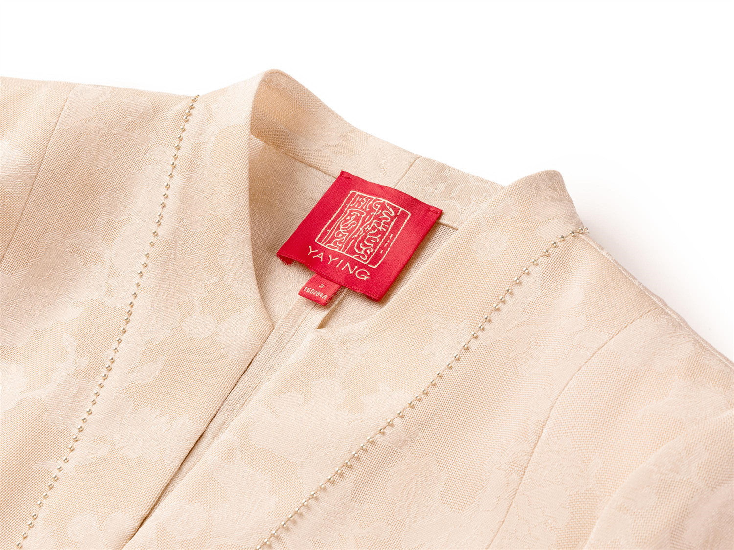 YAYING Jacquard Silk Blazer