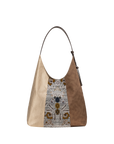 EP YAYING Ethnic Patchwork Hobo Bag