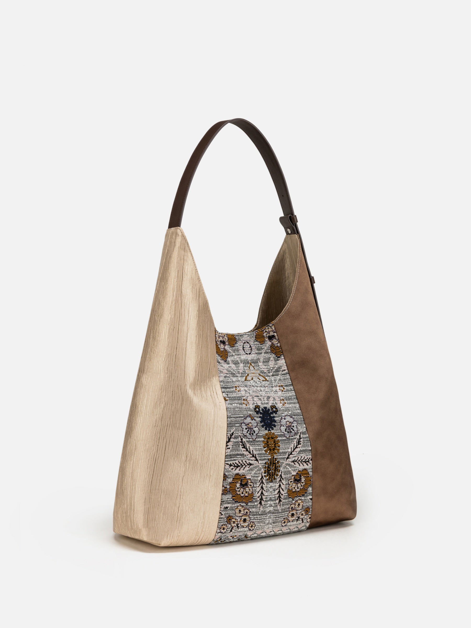 EP YAYING Ethnic Patchwork Hobo Bag