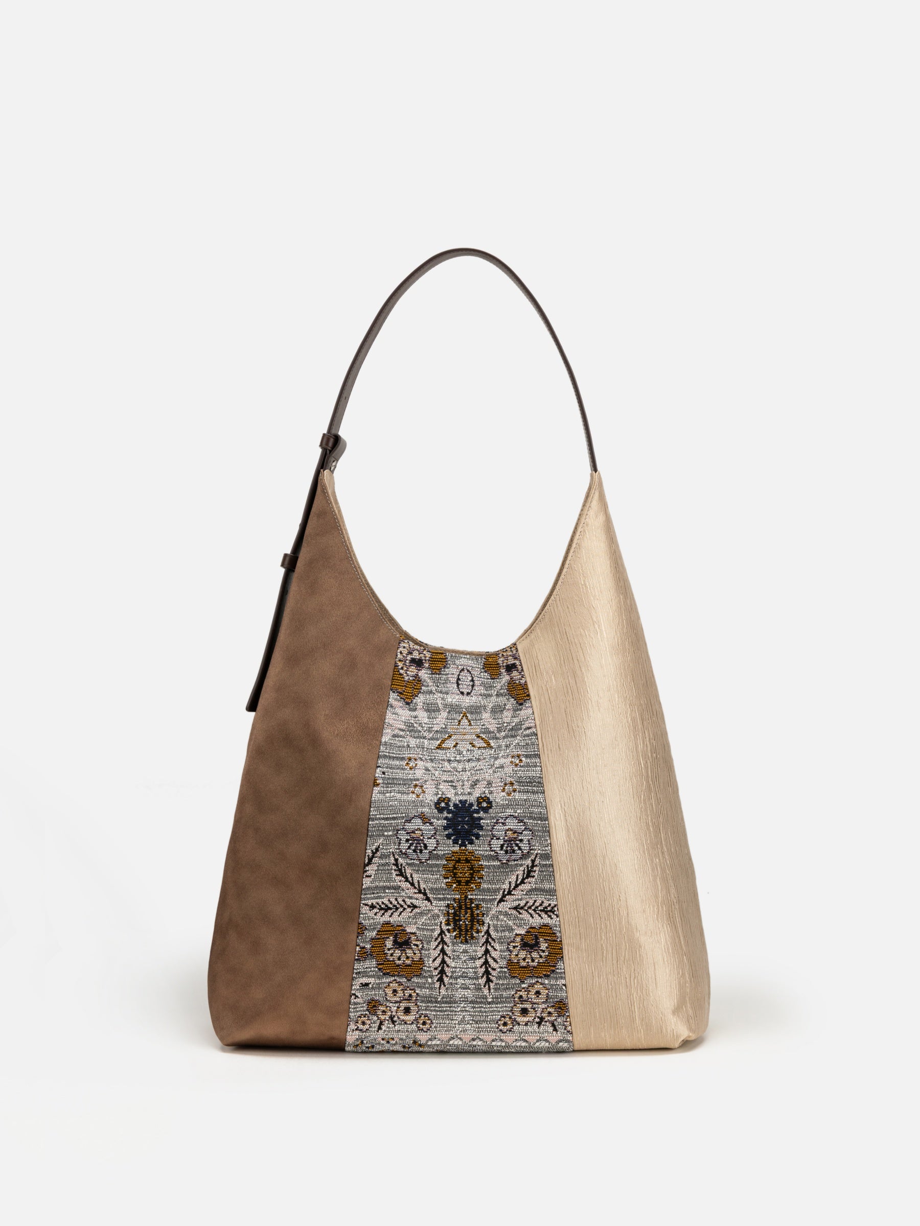 EP YAYING Ethnic Patchwork Hobo Bag