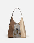 EP YAYING Ethnic Patchwork Hobo Bag