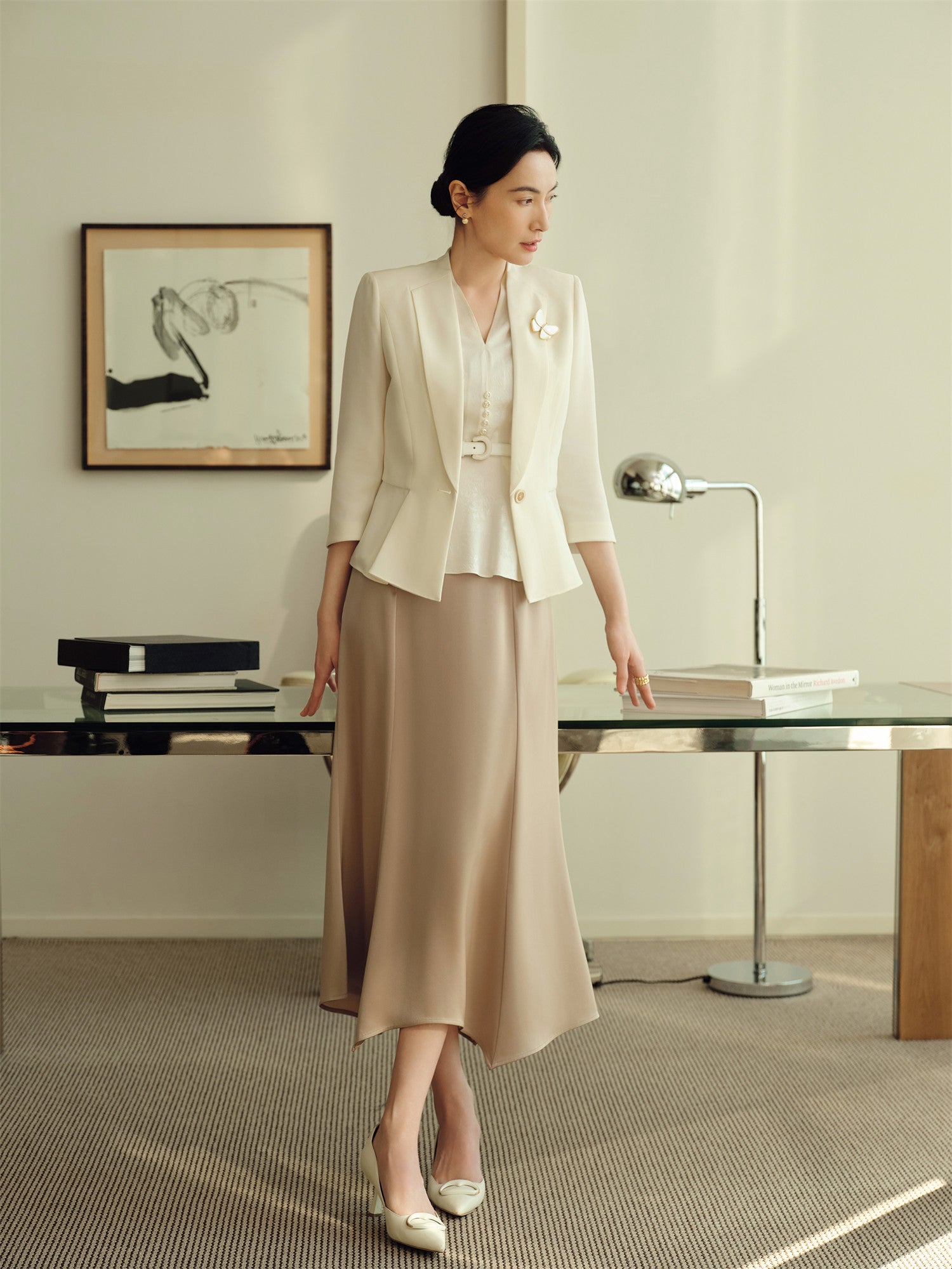 YAYING Mulberry Silk Sleeveless Shirt EPKES2304AW