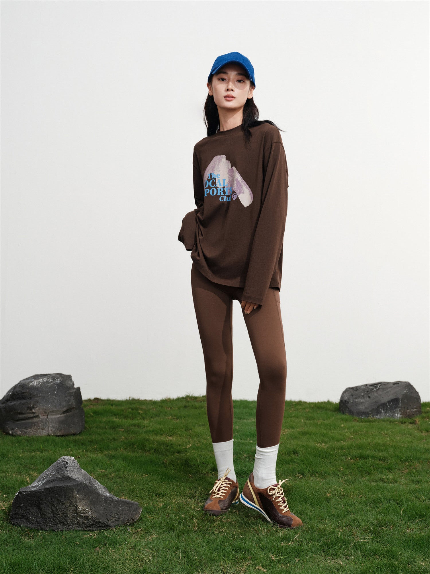 EP YAYING Long-Staple Cotton Sweatshirt EGKAC5309AK