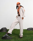 EP YAYING High-Waisted Sporty Tapered Pants EGKIA6419AM