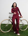 EP YAYING High-Waisted Sporty Tapered Pants EGKIA6419AL