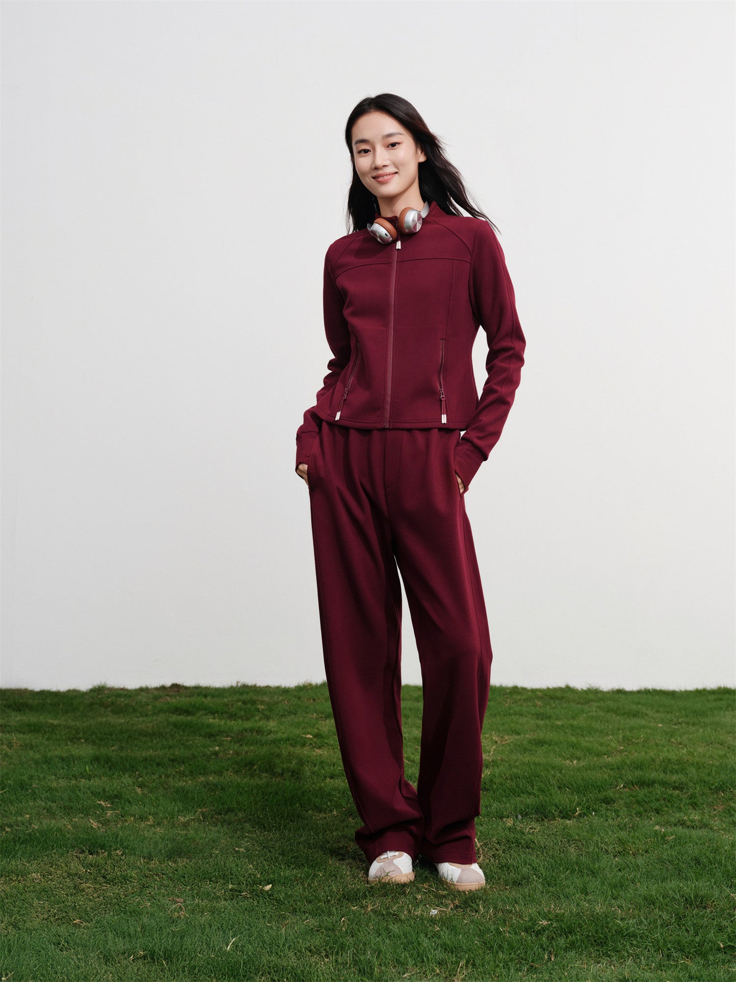 EP YAYING High-Waisted Sporty Tapered Pants EGKIA6419AL