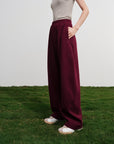 EP YAYING High-Waisted Sporty Tapered Pants EGKIA6419AL