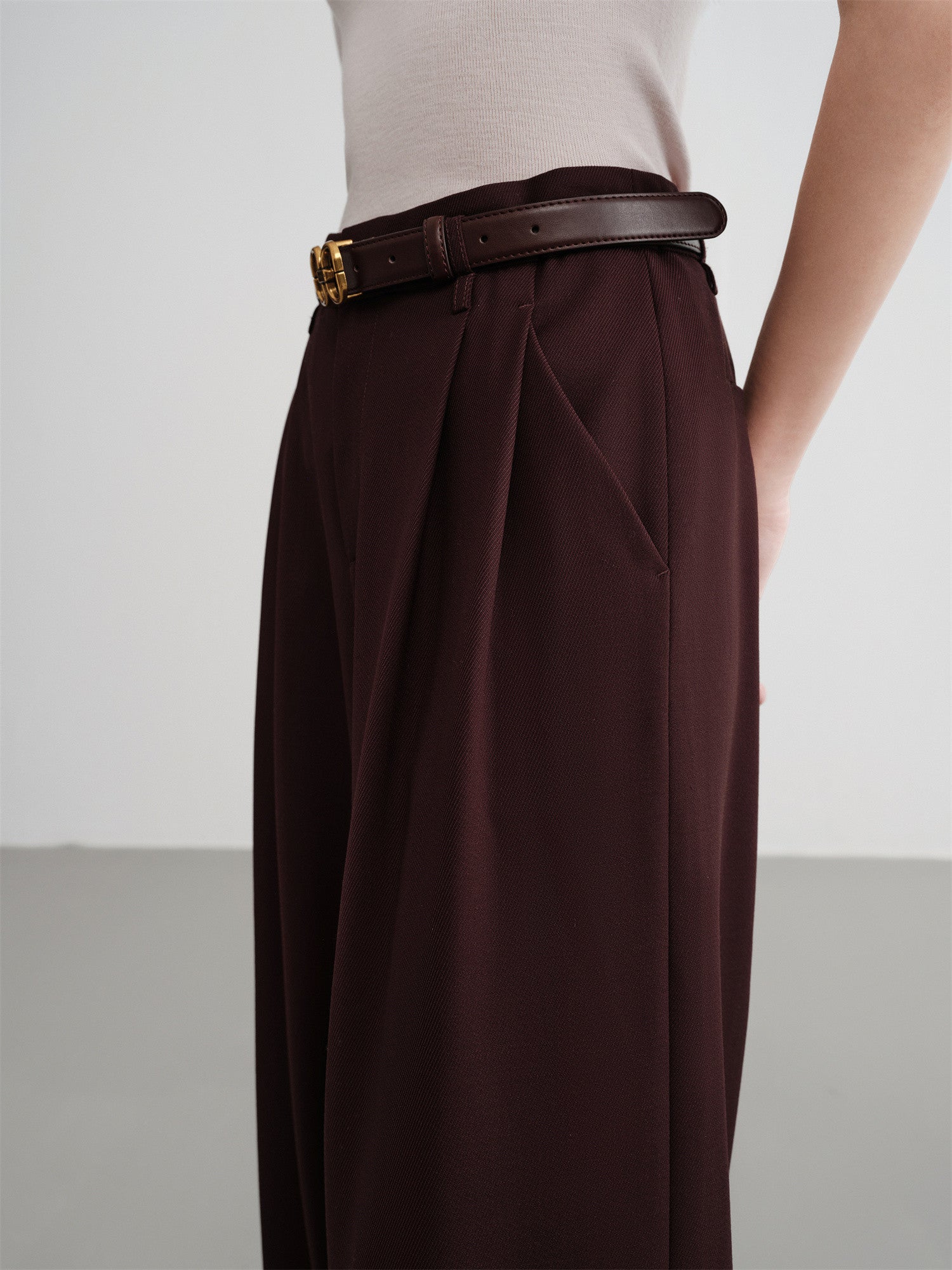 EP YAYING Straight-cut Commuter Suit Pants EGKAW6401AP