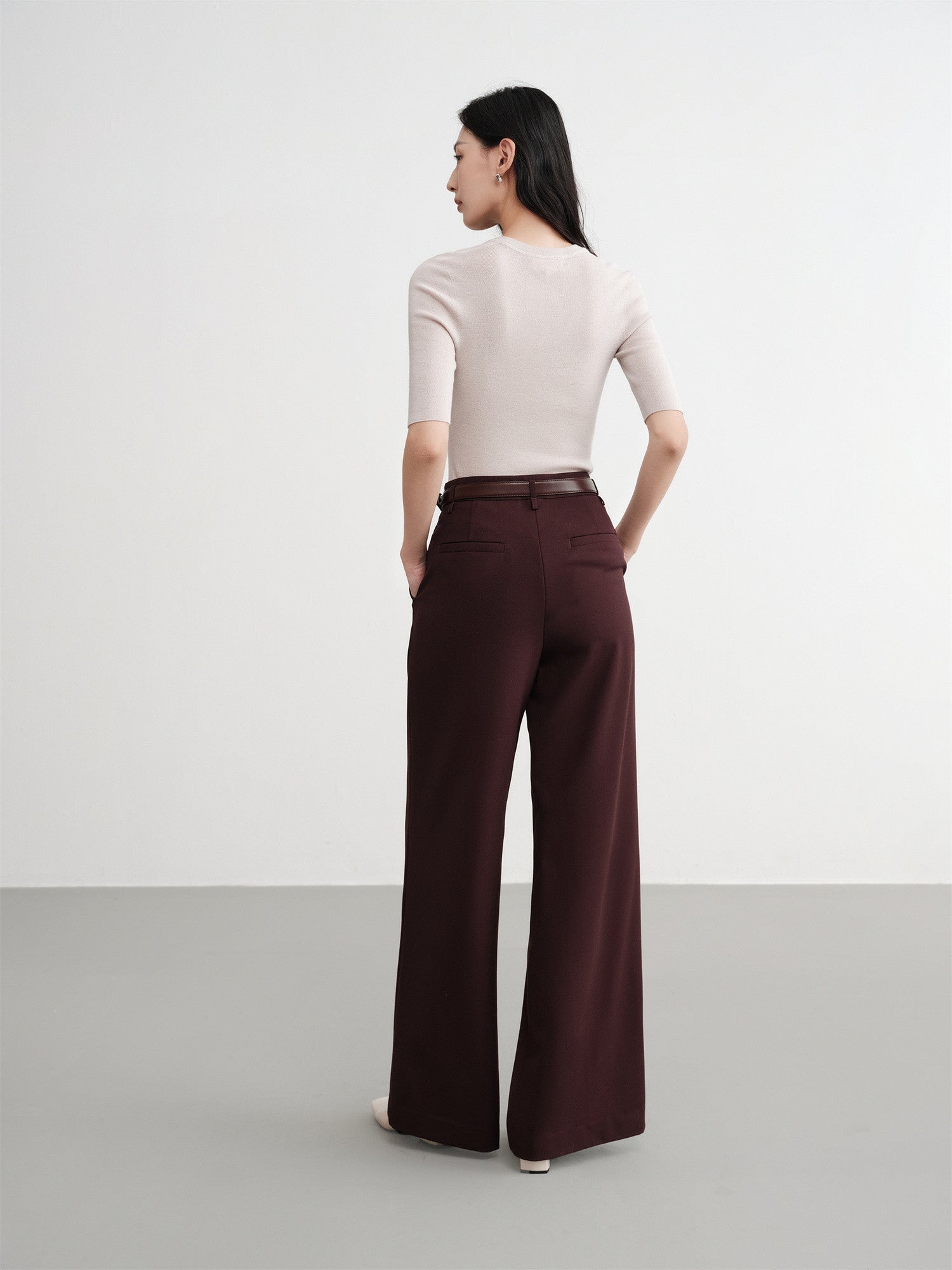 EP YAYING Straight-cut Commuter Suit Pants EGKAW6401AP