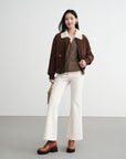 EP YAYING Heart-Shaped Neck Pullover EGKIR9916AT
