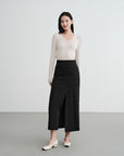 EP YAYING Machine Washable Wool Seamless Base Layer Top