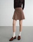 EP YAYING Plaid A-Line Skirt EGKIW3311AK