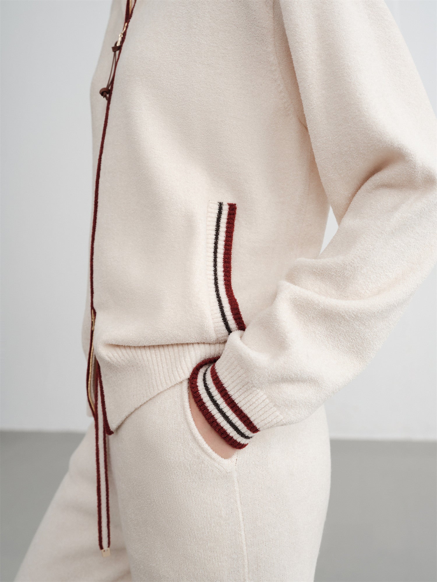 EP YAYING Mulberry Silk Knit Jacket EGKIS9123AW