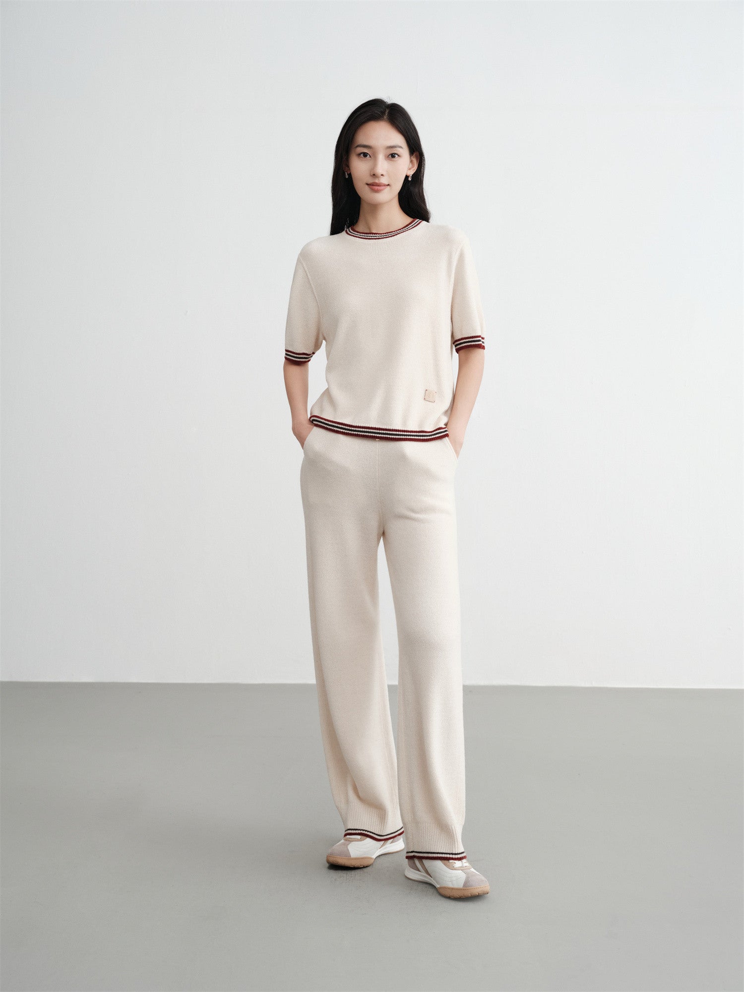 EP YAYING Mulberry Silk Knit Sweater EGKIS9530AW