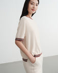 EP YAYING Mulberry Silk Knit Sweater EGKIS9530AW