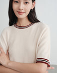 EP YAYING Mulberry Silk Knit Sweater EGKIS9530AW