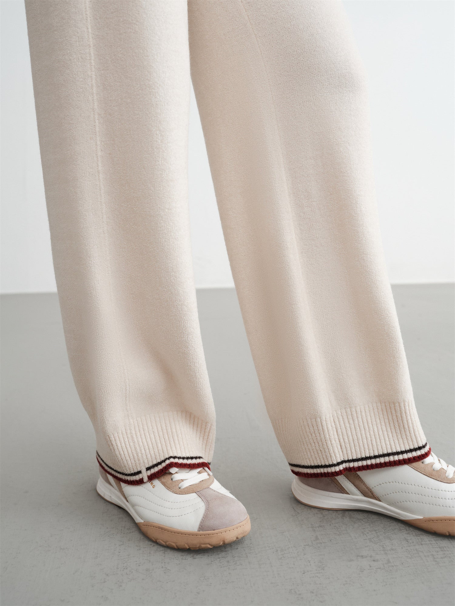 EP YAYING Mulberry Silk Knit Pants EGKIS9607AW