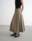 EP YAYING High-Waist Pleated Skirt EGKAA3415AG