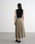 EP YAYING High-Waist Pleated Skirt EGKAA3415AG