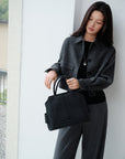 EP YAYING Premium Wool Lapel Collar Double-Faced Wool Shirt Jacket Jacket