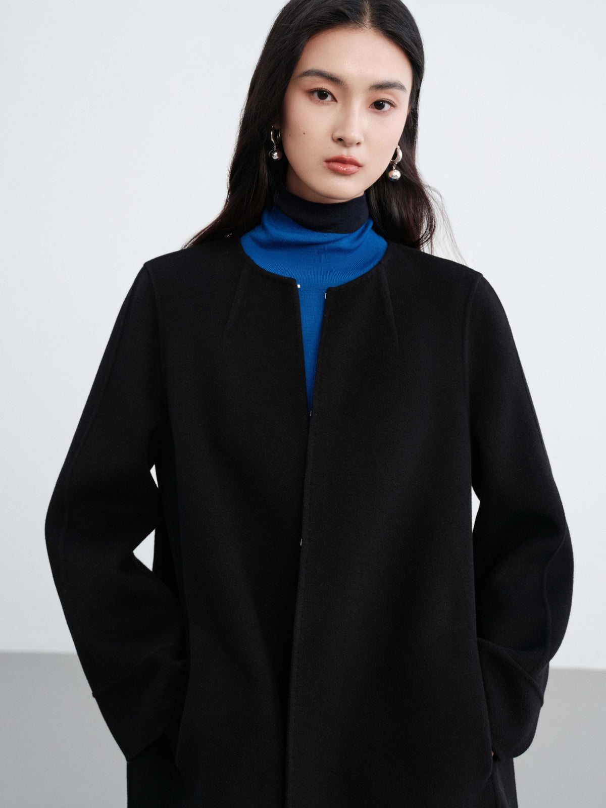EP YAYING Wool Woolen Jacket