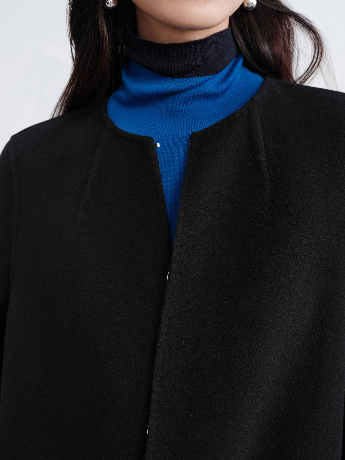 EP YAYING Wool Woolen Jacket