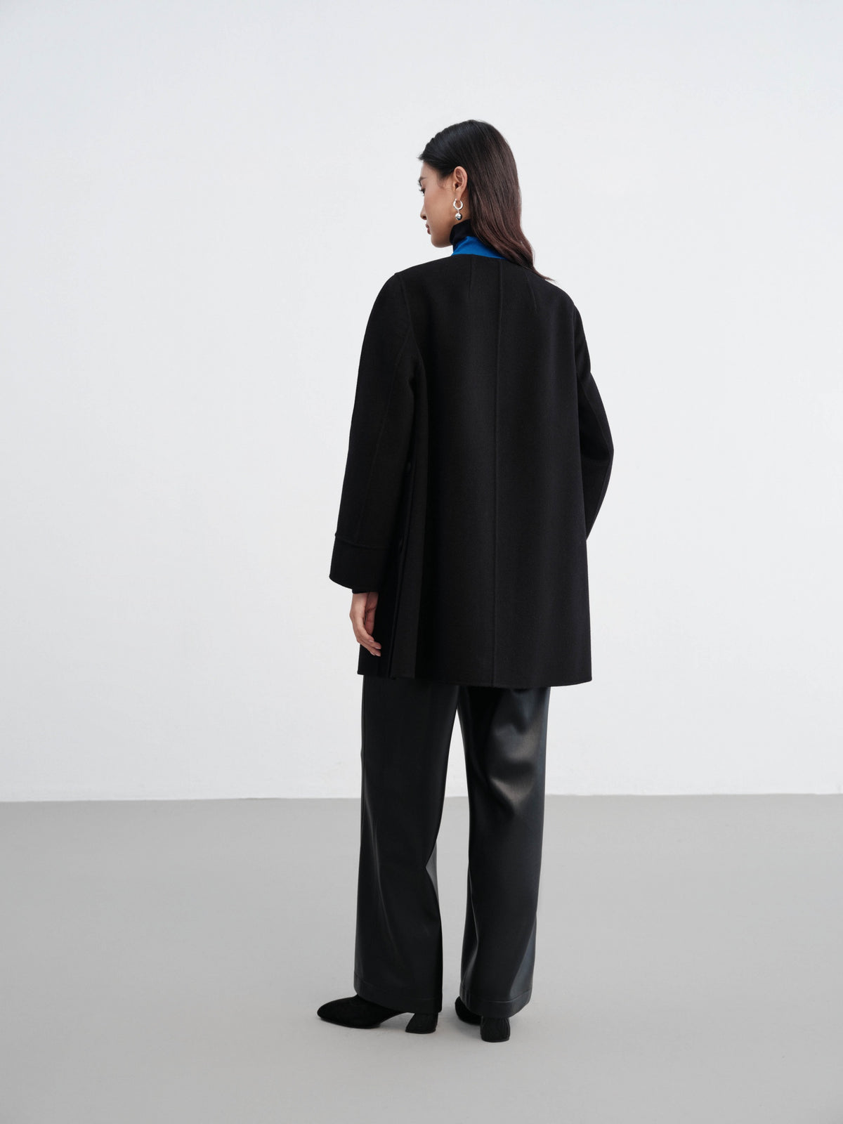 EP YAYING Wool Woolen Jacket